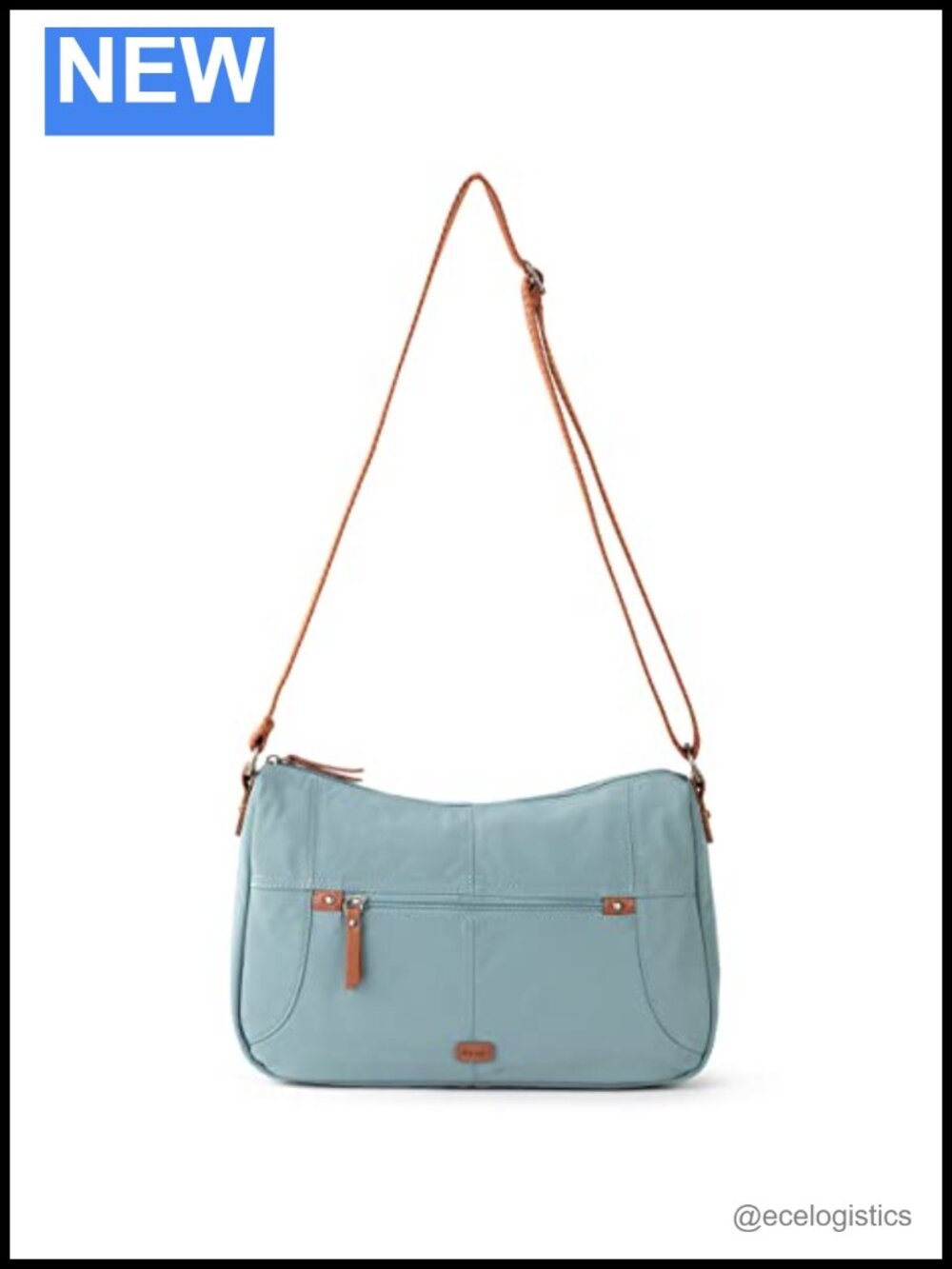 The Sak Esperato Recycled Nylon Hobo Bag Lightweight Travel Crossbody